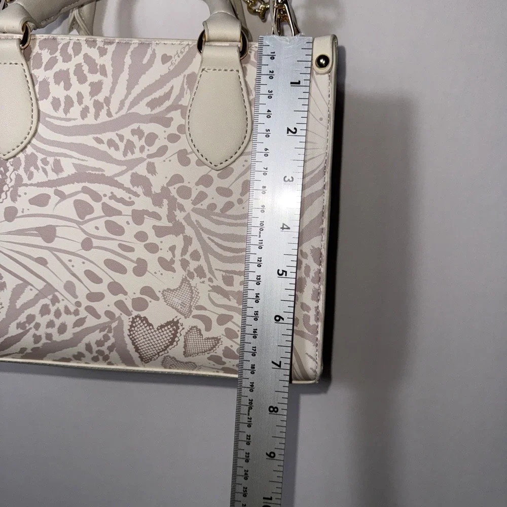 BETSEY JOHNSON Womens‎ NWT Crossbody Satchel Top-Handle Bag/Card Case/Wide Strap